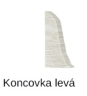 levé ukončení sokl SLK 50 Döllken - W644