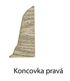 pravé ukončení sokl SLK 50 Döllken - 3877
