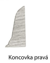 pravé ukončení sokl SLK 50 Döllken - 3885