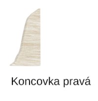 pravé ukončení sokl SLK 50 Döllken - W646
