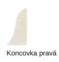 pravé ukončení sokl SLK 50 Döllken - W649