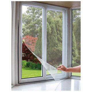 Síť okenní proti hmyzu 130x150cm, bílá