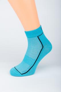 Dámské kotníkové ponožky ANTIBAKTERIA FIT 1. Velikost: 3-4 (EU 35-37), 2. Barva: středně šedá