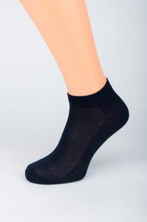 Dámské kotníkové ponožky CYKLO SPORT síťka 1. Velikost: 3-4 (EU 35-37), 2. Barva: 5 ks MIX tmavá