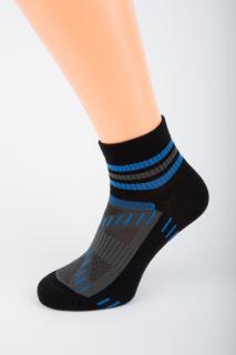 Dámské kotníkové ponožky STYLE KRÁTKÁ 1. Velikost: 7-8 (EU 41-42), 2. Barva: Červená