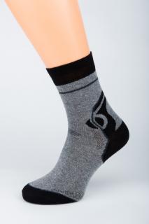 Dámské ponožky GAPO SILA - TMAVÁ 1. Velikost: 3-4 (EU 35-37), 2. Barva: středně šedá