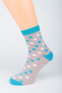 Dámské ponožky stretch Kulička 1. Velikost: 3-4 (EU 35-37), 2. Barva: Červená