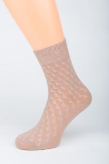 Dámské ponožky ZDRAVOTNÍ 1. Velikost: 4-5 (EU 37-38), 2. Barva: Béžová