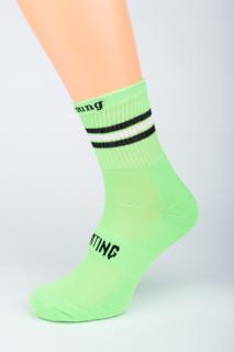 Dámské sportovní ponožky SPORTING PASTEL 1. Velikost: 3-4 (EU 35-37), 2. Barva: Fialová