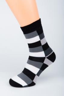 Dámské zimní ponožky KOSTKA 1. Velikost: 5-6 (EU 38-39), 2. Barva: Černá