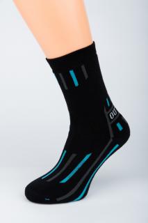 Dámské zimní ponožky OUTDOOR 1. Velikost: 3-4 (EU 35-37), 2. Barva: Červená