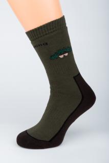Myslivecké ponožky Hiking 1. Velikost: 11-12 (EU 47-48), 2. Barva: srnec