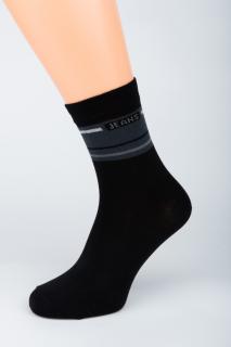 Pánské ponožky stretch Jeans New 1. Velikost: 9-10 (EU 43-45), 2. Barva: Ocelová modř