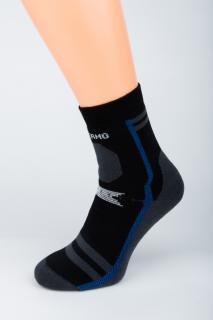 Pánské termo ponožky GAPO TMAVÁ 1. Velikost: 9-10 (EU 43-45), 2. Barva: Černá/tmavě šedá