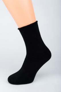 Pánské zimní ponožky ZDRAVOTNÍ THERMO HLADKÁ 1. Velikost: 11-12 (EU 47-48), 2. Barva: Ocelová modř
