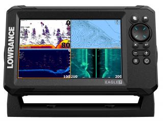 Lowrance sonar EAGLE 9 se sondou Tripleshot HD