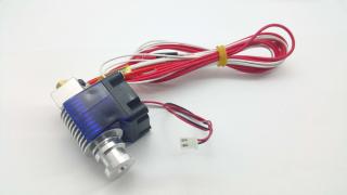 24V kompatibilní Hotend E3D V6 1,75mm 0,4mm s tělískem a termistorem