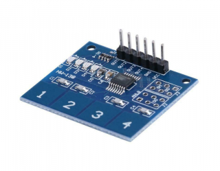 Dotyková klávesnice  4x1 modul TTP224