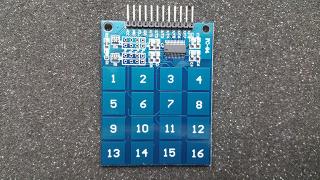 Dotyková klávesnice  4x4 modul TTP229