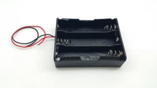 Držák na baterie , 3 akumulátorové články 18650