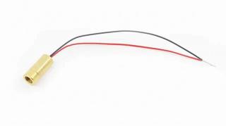 Laser modul bod 3V 650nm s optikou