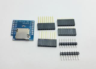 Micro SD modul pro WeMos D1 Mini ESP8266