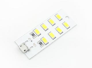 Micro USB LED lampička 5V i pro powerbank