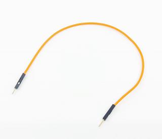 Propojovací kabel silikonový samec-samec 10cm