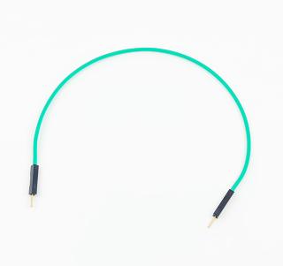 Propojovací kabel silikonový samec-samec 10cm