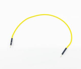 Propojovací kabel silikonový samec-samec 20cm