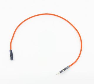 Propojovací kabel silikonový samec-samice 20cm