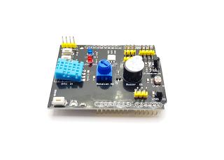 Výukový multifunkční shield pro arduino