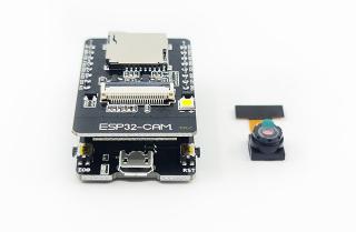 WiFi vývojová deska ESP32-CAM s kamerou a programátorem