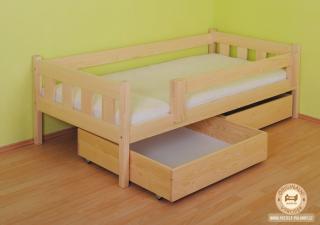 Jednolůžková dětská postel Marcela Varianta produktu: Úložný prostor 1ks, Zvolte rozměr matrace (cm): 195 x 85