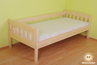Jednolůžková dětská postel Nikoleta Varianta produktu: Základní varianta, Zvolte rozměr matrace (cm): 195 x 85