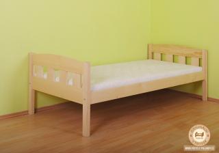 Jednolůžková postel Anja Varianta produktu: Přistýlka, Zvolte rozměr matrace (cm): 195 x 85