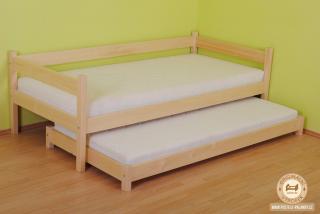 Jednolůžková postel Danka Varianta produktu: Přistýlka, Zvolte rozměr matrace (cm): 195 x 85