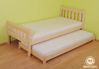 Jednolůžková postel Marika Varianta produktu: Přistýlka, Zvolte rozměr matrace (cm): 200 x 90