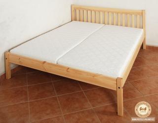 Manželská postel Karla Varianta produktu: Úložný prostor 1ks, Zvolte rozměr matrace (cm): 200 x 160