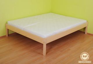 Manželská postel Leona Varianta produktu: Základní varianta, Zvolte rozměr matrace (cm): 200 x 160