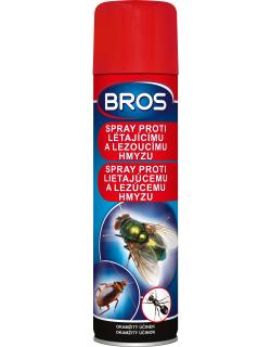 Bros - spray proti létajícímu a lezoucímu hmyzu 400ml  Insekticidní spray