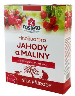 Hnojivo Rosteto - jahody a maliny 1 kg  s čedičovou moučkou