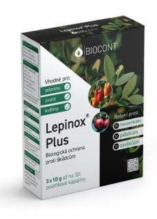 Lepinox Plus Biologická ochrana proti škůdcům 3 x 10 g