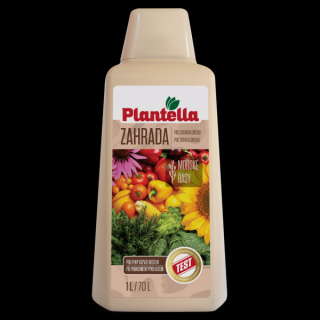Plantella Zahrada - výtažek z mořských řas 1 l  pro zdravou úrodu