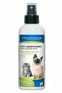 Sprej proti škrábání koček Francodex 200ml  Na vnitřní použití