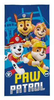 DETEXPOL Osuška Paw Patrol blue  Bavlna - Froté, 70/140 cm