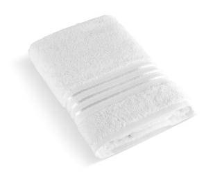 Froté ručník a osuška kolekce Linie Barva: Bílá, Velikost: Osuška L/811 - 70x140 cm