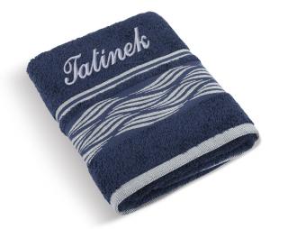 Froté ručník s výšivkou TATÍNEK