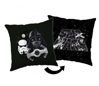 JERRY FABRICS Mikroplyšový polštářek Star Wars  Polyester, 35/35 cm