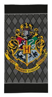 Osuška Harry Potter black  Bavlna - Froté, 70x140 cm